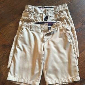 3 boys French toast khaki drifit shorts